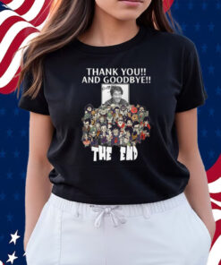 Thank You And Goodbye Akira Toriyama Dragon Ball The End Shirts