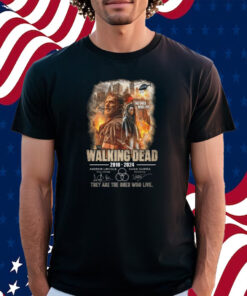 The Walking Dead 2010-2024 They Are The One Who Live Shirt