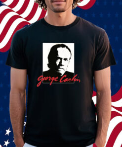 Mike Cessario Wearing George Carlin Sometimes A Little Brain Damage Can Help Shirt