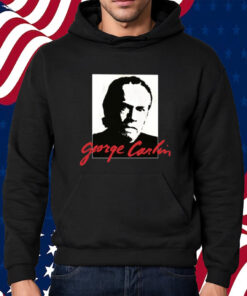 Mike Cessario Wearing George Carlin Sometimes A Little Brain Damage Can Help Shirt