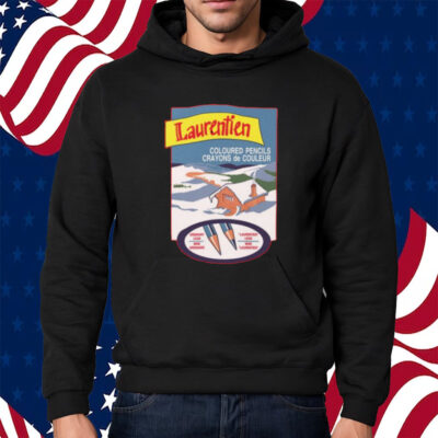 Laurentien Coloured Pencils Crayons De Couleur Shirt