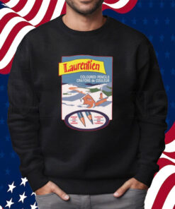 Laurentien Coloured Pencils Crayons De Couleur Shirt
