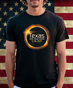 2024 Solar Eclipse Texas USA Totality T-Shirt