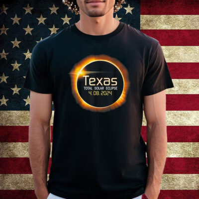 2024 Solar Eclipse Texas USA Totality T-Shirt