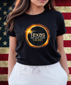 2024 Solar Eclipse Texas USA Totality T-Shirts