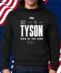 Team Tyson Mike Tyson King Of The Ring Shirt