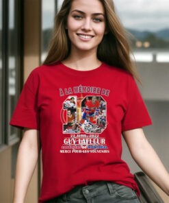 A La Memoire De 22 Avril 2022 Guy Lafleur Canadiens De Montreal Merci Pour Les Souvenirs T-Shirts