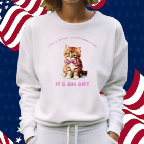 Cat I Cry A Lot But I Am So Productive It’s An Art Shirt Sweatshirt