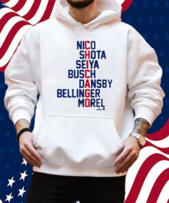 Chicago Names 2024 Nico Shota Seiya Busch Shirt Hoodie