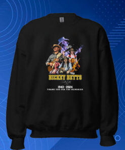 Dickey Betts 1943-2024 Thank You For The Memories T-Shirt Sweatshirt