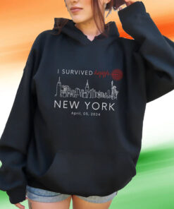 Earthquake Shirt, NYC earthquake, 2024 New York City earthquake, I survived sweatshirt