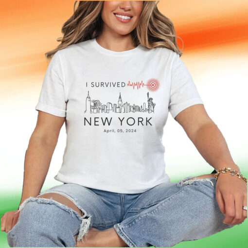 Earthquake T-Shirt, NYC earthquake, 2024 New York City earthquake