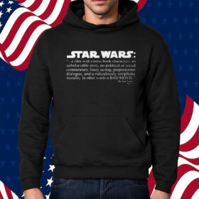 George Lucas Star Wars A Film With Comic-Book Shirt Hoodie