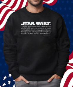 George Lucas Star Wars A Film With Comic-Book Shirt Sweatshirt