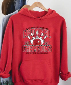 Jacksonville State Gamecocks 2024 Ncaa Bowling National Champions Shirt Hoodie