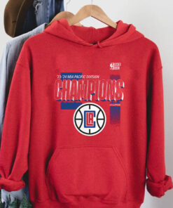 La Clippers 2024 Pacific Division Champions Locker Room Shirt Hoodie