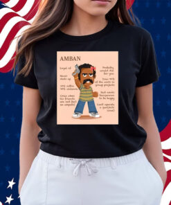 Miriam Amban Aavesham Character Shirts