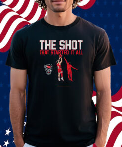 NC State Michael O'Connell Shot That Started It All Shirt