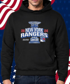 New York Rangers Fanatics Branded 2024 Presidents’ Trophy T-Shirt Hoodie