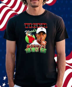 Tiger Woods 18 Holes Shirt