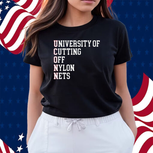 University Of Cutting Off Nylon Nets Shirts