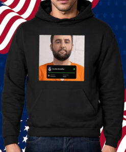 ++1 Arrest Funny Scottie Scheffler Mug Shot Shirt Hoodie