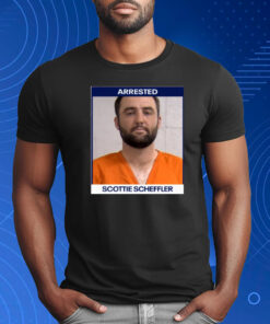 Arrested Scottie Scheffler Mugshot Shirt