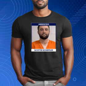 Arrested Scottie Scheffler Mugshot Shirt