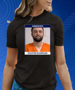 Arrested Scottie Scheffler Mugshot Shirts