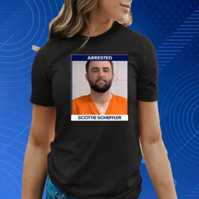 Arrested Scottie Scheffler Mugshot Shirts