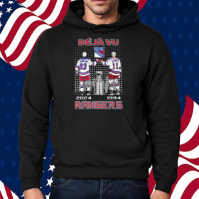 Deja Vu New York Rangers Messier 1994 And Zibanejad 2024 Shirt Hoodie