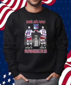 Deja Vu New York Rangers Messier 1994 And Zibanejad 2024 Shirt Sweatshirt