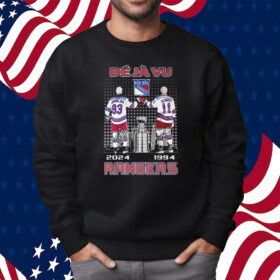 Deja Vu New York Rangers Messier 1994 And Zibanejad 2024 Shirt Sweatshirt