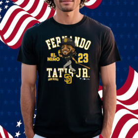 Fernando Tatis Jr San Diego Padres Fanatics Branded Hometown Caricature Shirt