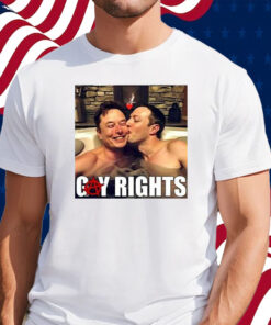 Gay Rights Elon Musk Kiss Mark Zuckerberg Shirt