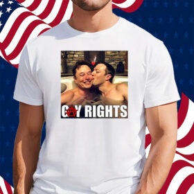 Gay Rights Elon Musk Kiss Mark Zuckerberg Shirt