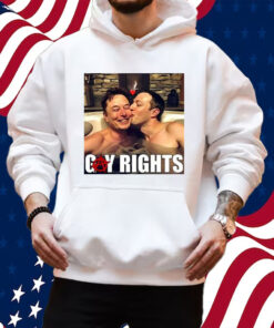 Gay Rights Elon Musk Kiss Mark Zuckerberg Shirt Hoodie