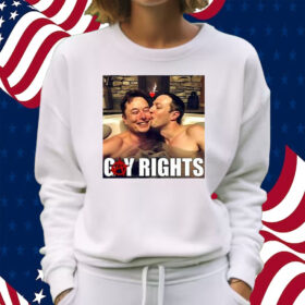 Gay Rights Elon Musk Kiss Mark Zuckerberg Shirt Sweatshirt