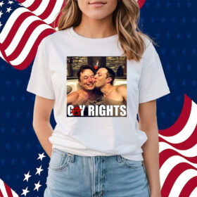 Gay Rights Elon Musk Kiss Mark Zuckerberg Shirts
