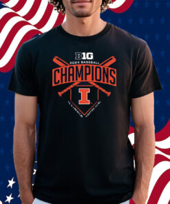 Illinois Fighting Illini 2024 Big Ten Baseball Regular Season Champions Shirt