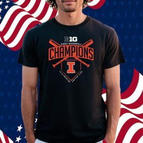 Illinois Fighting Illini 2024 Big Ten Baseball Regular Season Champions Shirt