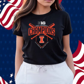Illinois Fighting Illini 2024 Big Ten Baseball Regular Season Champions Shirts