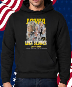 Iowa Thank You Coach Lisa Bluder 2000-2024 Thank You For The Memories Shirt Hoodie