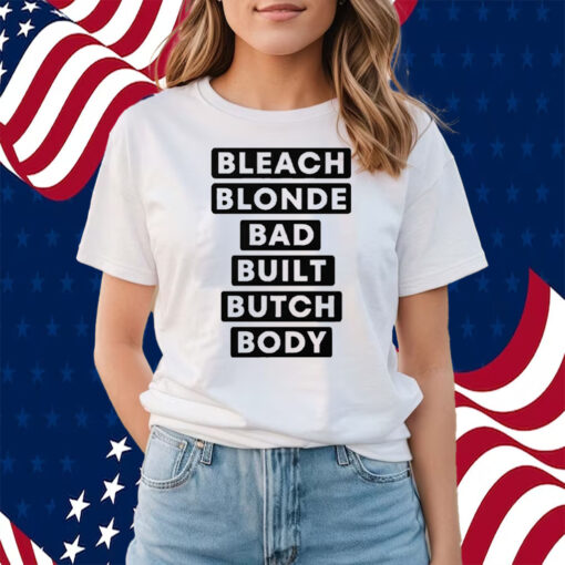 Jasmine Crockett Bleach Blonde Bad Built Butch Body Shirts