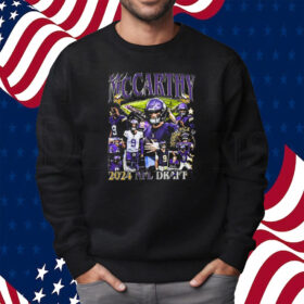 Jj Mccarthy 2024 Nfl Draft Shirt Sweatshirt