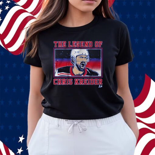 Legend of Chris Kreider Shirts