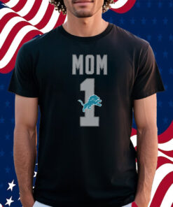 Lions Number 1 Mom Shirt Mother’s Day 2024