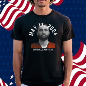 May 17 2024 Louisville Kentucky Scottie Scheffler Mugshot Shirt