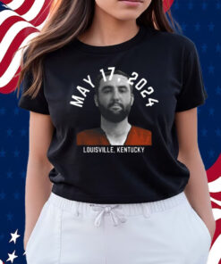 May 17 2024 Louisville Kentucky Scottie Scheffler Mugshot Shirts