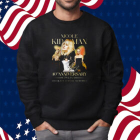 Nicole Kidman 40th Anniversary 1984-2024 Thank You For The Memories Shirt Sweatshirt